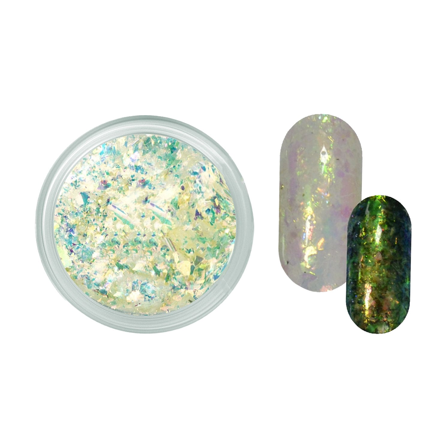 Юкі пластівці для декору нігтів Nails Molekula Professional Chameleon Brocade 07 (MLK17949)